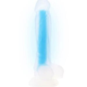 Nood Colours - Glow in the Dark Dildo - Foil Bag - Nood by Share Satisfaction