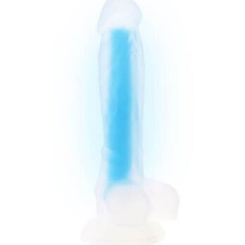 Nood Colours - Glow in the Dark Dildo - Foil Bag - Nood by Share Satisfaction