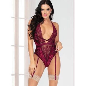 Lace Teddy Velvet Crush - Seven Til Midnight