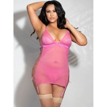 2-Piece Chemise Set Midnight Kiss - Seven Til Midnight