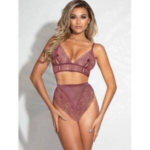 2-Piece Bralette Set Midnight Kiss - Seven Til Midnight