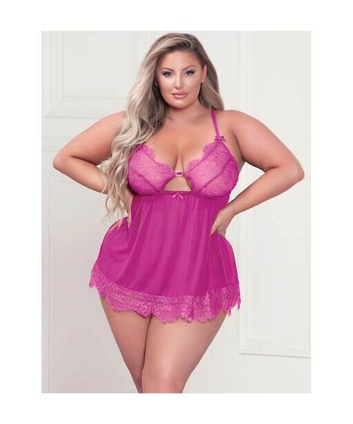 2-Piece Babydoll Set Sweet Temptation - Seven Til Midnight