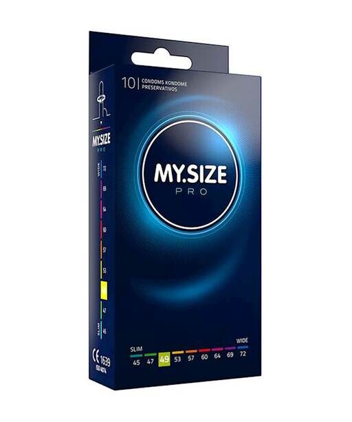 My Size Pro 49mm Condoms 10 Pack - My Size Condoms