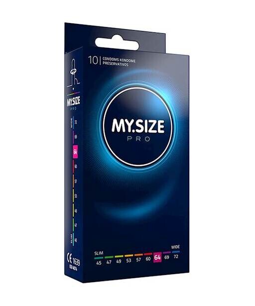My Size Pro 64mm Condoms 10 Pack - My Size Condoms