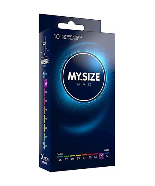 My Size Pro 69mm Condoms 10 Pack - My Size Condoms
