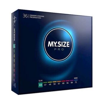 My Size Pro 45mm Condoms 36 Pack - My Size Condoms