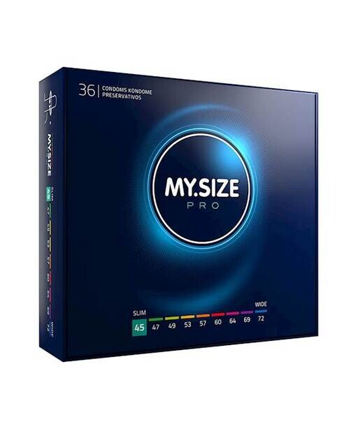 My Size Pro 45mm Condoms 36 Pack - My Size Condoms