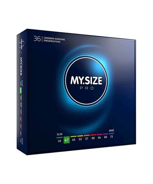 My Size Pro 47mm Condoms 36 Pack - My Size Condoms