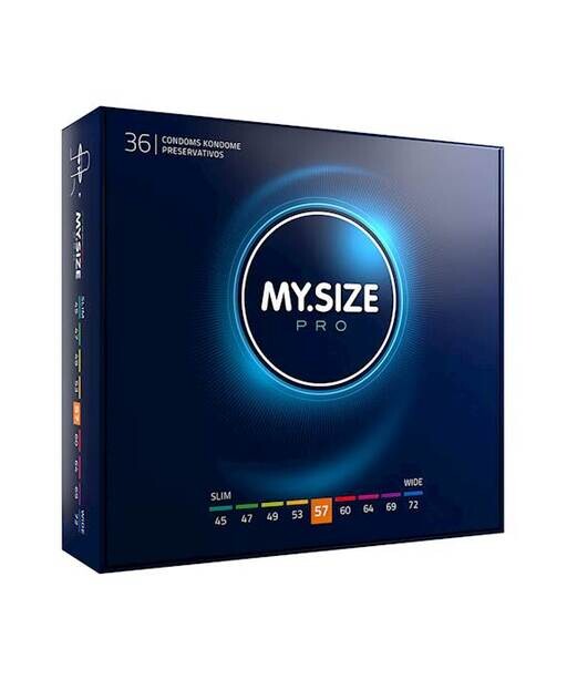 My Size Pro 57mm Condoms 36 Pack - My Size Condoms
