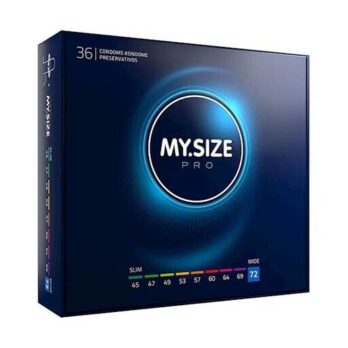 My Size Pro 72mm Condoms 36 Pack - My Size Condoms