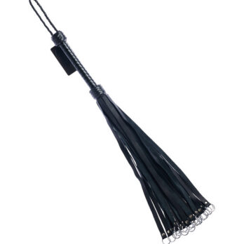 Bound X Calfskin And Ring Tail Flogger - Bound X by Share Satisfaction