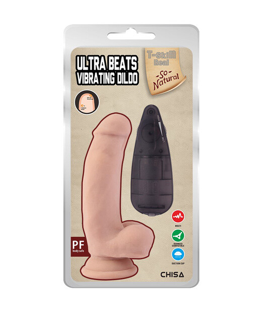 Ultra Beats Vibrating Dildo -