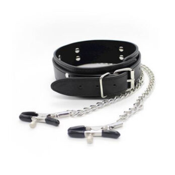 Kinki Collar with Nipple Clamps - Kinki Range by Share Satisfaction