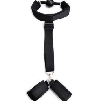 Kinki Gag with Attached Handcuffs - Kinki Range by Share Satisfaction