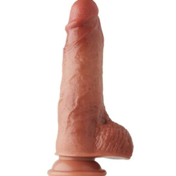 Nood Realistic Silicone Dildo with Slidable Skin - Nood by Share Satisfaction