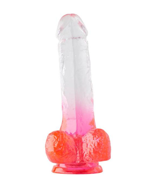 Nood Colours Gradient Colour TPE Dildo - Nood Colours by Share Satisfaction