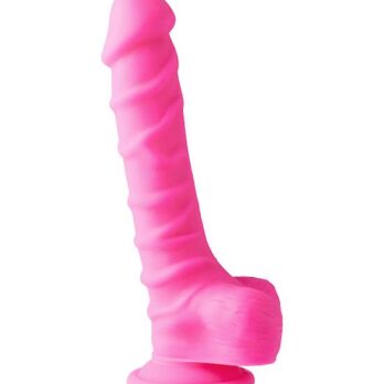 Nood Colours Dual Density Dildo with Balls - Nood Colours by Share Satisfaction