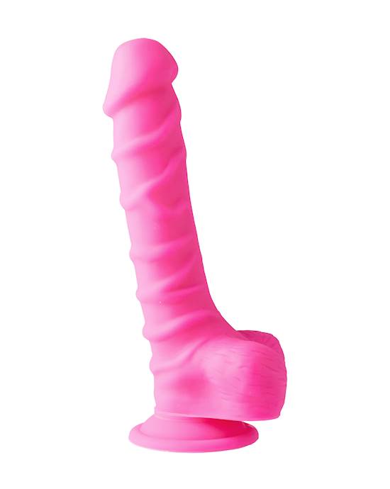 Nood Colours Dual Density Dildo with Balls - Nood Colours by Share Satisfaction