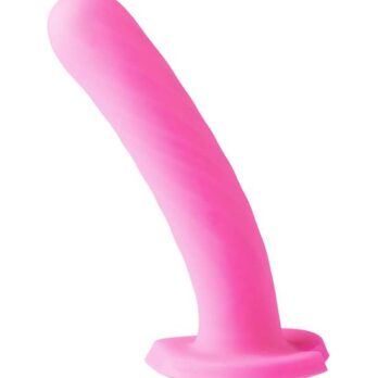 Nood Colours Dual Density Dildo with Heart Shaped Base - Nood Colours by Share Satisfaction