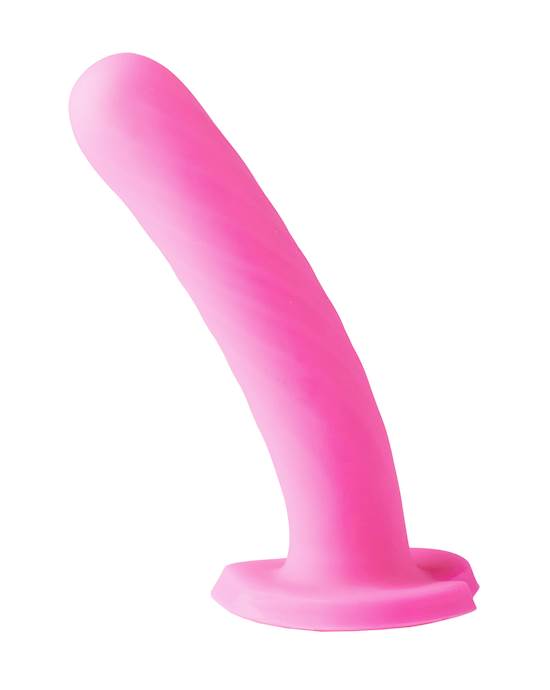 Nood Colours Dual Density Dildo with Heart Shaped Base - Nood Colours by Share Satisfaction