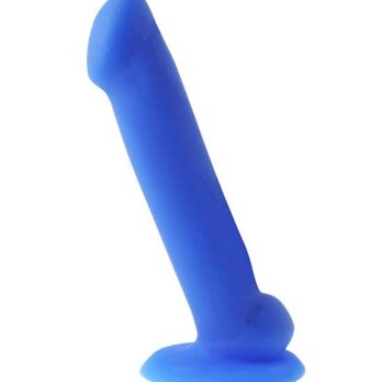 Nood Colours Dual Density Liquid Silicone Dildo with Balls - Nood Colours by Share Satisfaction