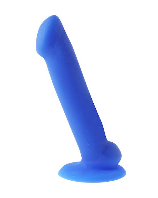 Nood Colours Dual Density Liquid Silicone Dildo with Balls - Nood Colours by Share Satisfaction