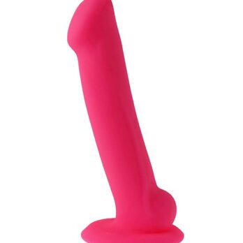 Nood Colours Dual Density Liquid Silicone Dildo with Balls - Nood Colours by Share Satisfaction