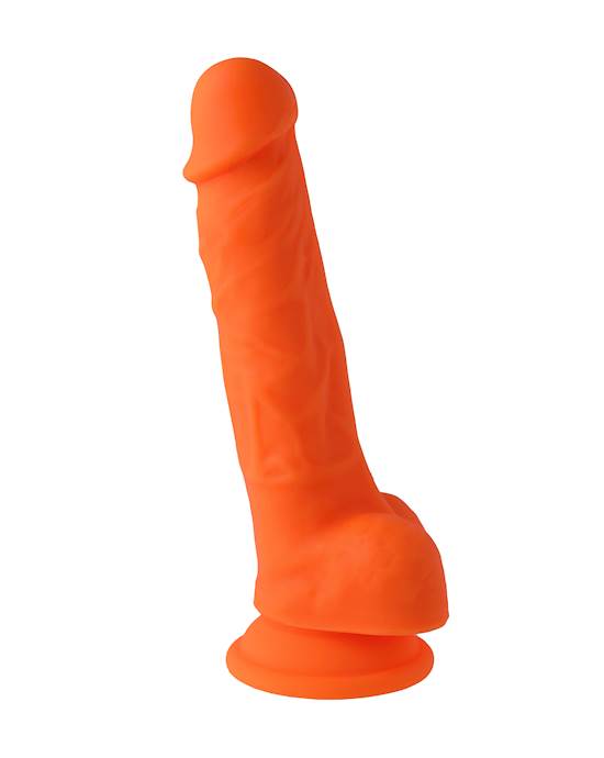 Nood Colours Dual Density Liquid Silicone Dildo with Balls - Nood Colours by Share Satisfaction