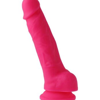 Nood Colours Dual Density Liquid Silicone Dildo with Balls - Nood Colours by Share Satisfaction