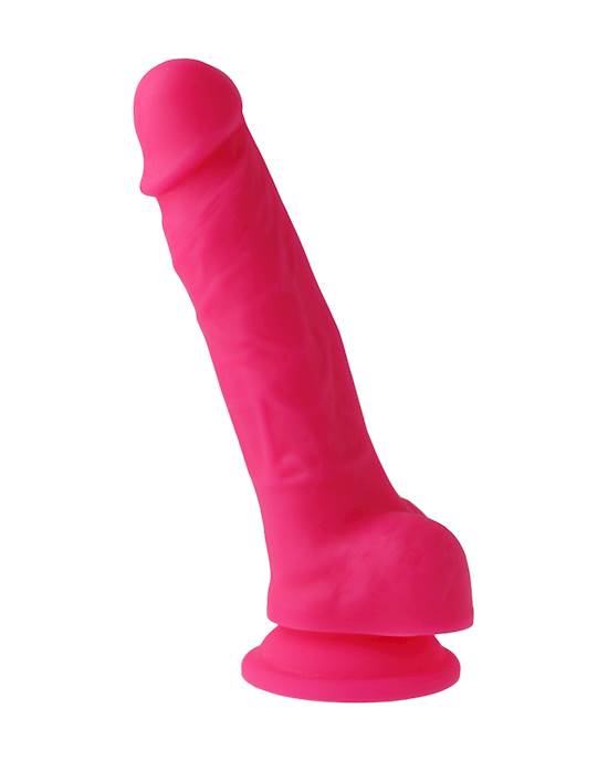 Nood Colours Dual Density Liquid Silicone Dildo with Balls - Nood Colours by Share Satisfaction