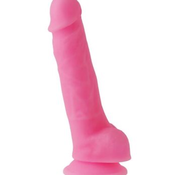 Nood Colours Dual Density Liquid Silicone Dildo with Balls - Nood Colours by Share Satisfaction