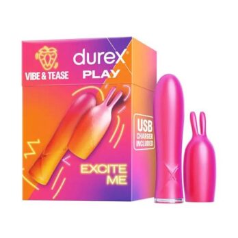 Durex Play Vibe & Tease 2 in 1 Vibrator & Teaser Tip - Durex