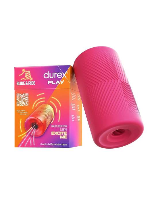 Durex Play Slide & Ride Textured Masturbation Massage Sleeve - Durex