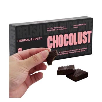 ChocoLust Share Box 20x5g Pieces - Herbal Ignite