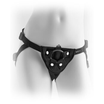 Fetish Fantasy Vibrating Plush Harness - Fetish Fantasy