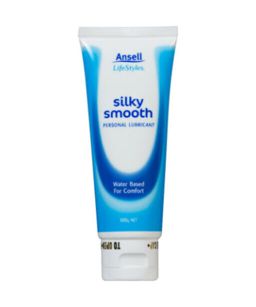 Ansell Lifestyles Silky Smooth Personal Lubricant 100G - Ansell Condoms