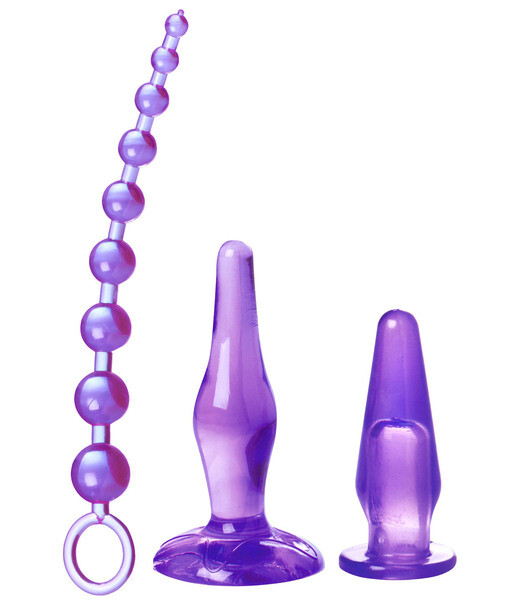 Amethyst Adventure Anal Toy Kit -