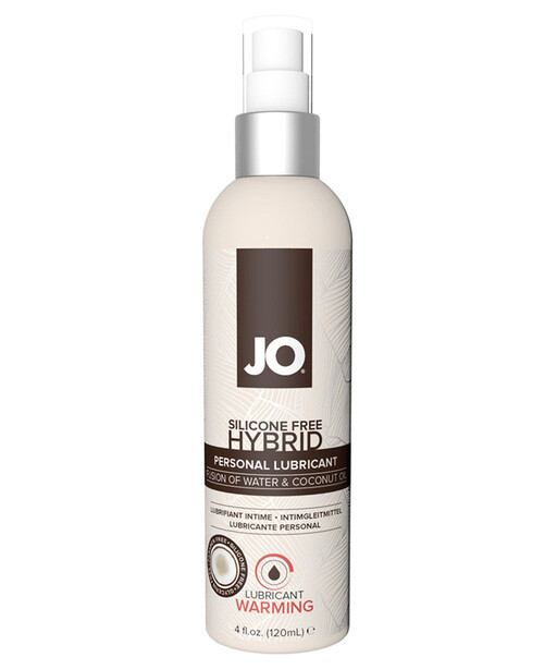 Jo Silicone Free Hybrid Lubricant With Coconut Warming 120Ml - SYSTEM JO