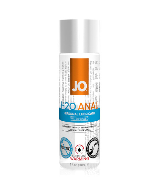 System JO Anal H2O Lubricant Warming 60 ml - SYSTEM JO