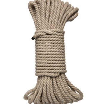 Bind & Tie- 6Mm Hemp Bondage Rope 50Ft - Kink by Doc Johnson