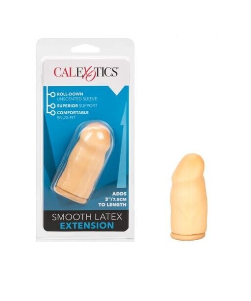 Smooth Latex Extension - 3 Inch - CalExotics