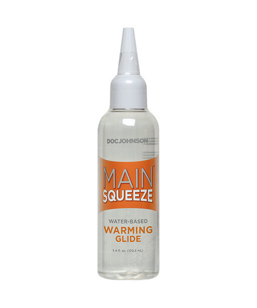 Main Squeeze - Warming Water-Based Lubricant - Doc johnson