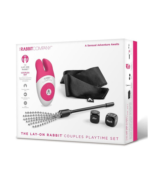 The Rabbit Company - Lay-On Rabbit Couples Playtime Set - The rabbit company