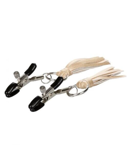 Nipple Play Playful Tassels Nipple Clamps - CalExotics