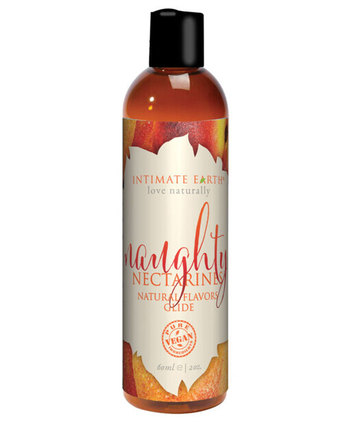 Intimate Earth Natural Flavours Glide - Naughty Nectarine - Intimate Earth