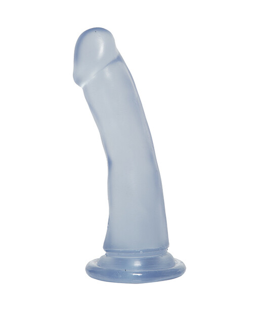 Doc Johnson Crystal Jellies 6.5 Inch Slim Dong - Doc johnson