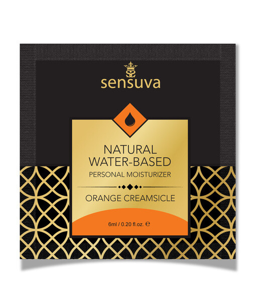 Natural Water-Based Personal Moisturiser - Orange -