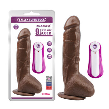 Mr.Marcus Vibrating Dildo - 9.9 Inch - Aeystheter Collection