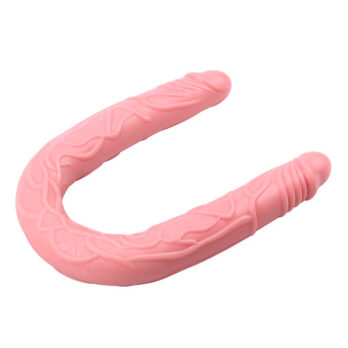 Jelly Flexi Double Dong - 19.8 Inch - Aeystheter Collection