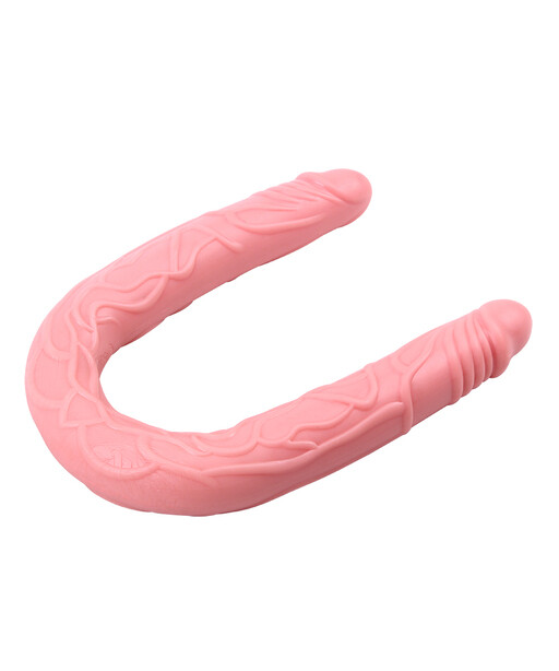 Jelly Flexi Double Dong - 19.8 Inch - Aeystheter Collection